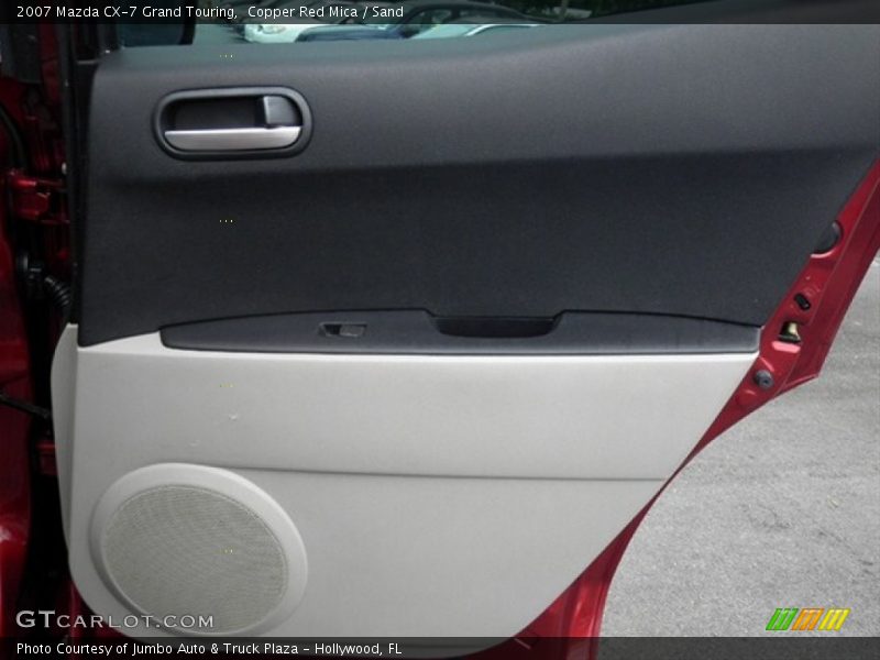 Copper Red Mica / Sand 2007 Mazda CX-7 Grand Touring