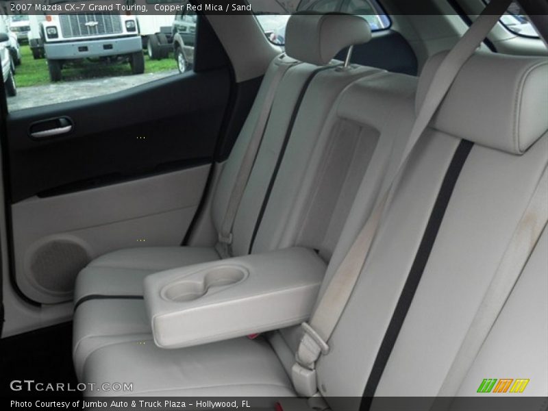 Copper Red Mica / Sand 2007 Mazda CX-7 Grand Touring