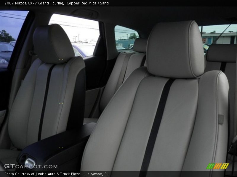 Copper Red Mica / Sand 2007 Mazda CX-7 Grand Touring