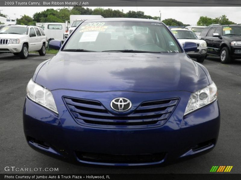 Blue Ribbon Metallic / Ash 2009 Toyota Camry