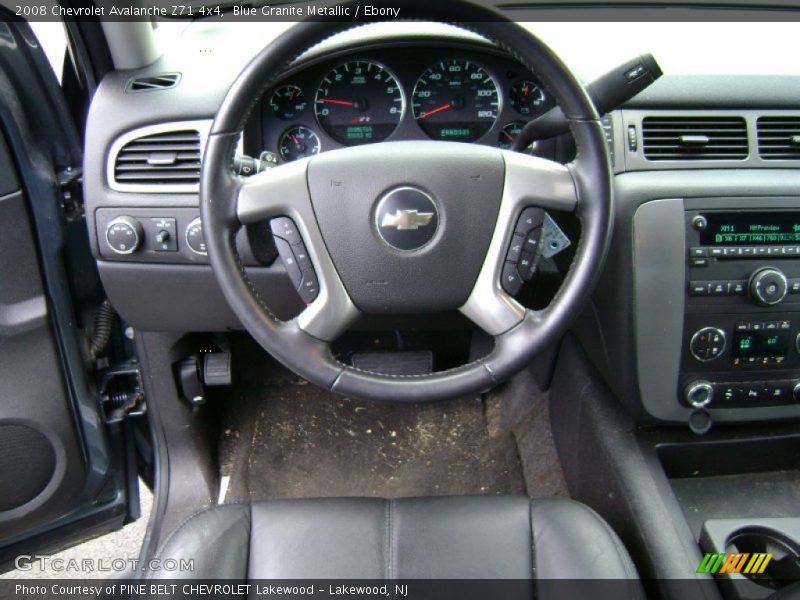 Blue Granite Metallic / Ebony 2008 Chevrolet Avalanche Z71 4x4