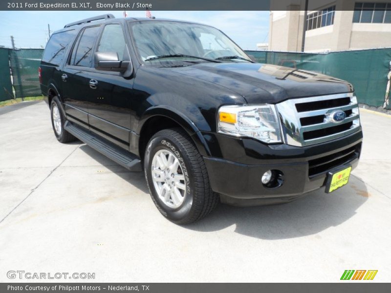 Ebony Black / Stone 2011 Ford Expedition EL XLT