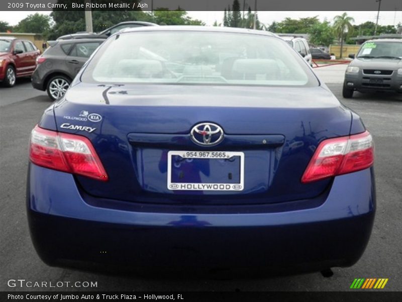 Blue Ribbon Metallic / Ash 2009 Toyota Camry