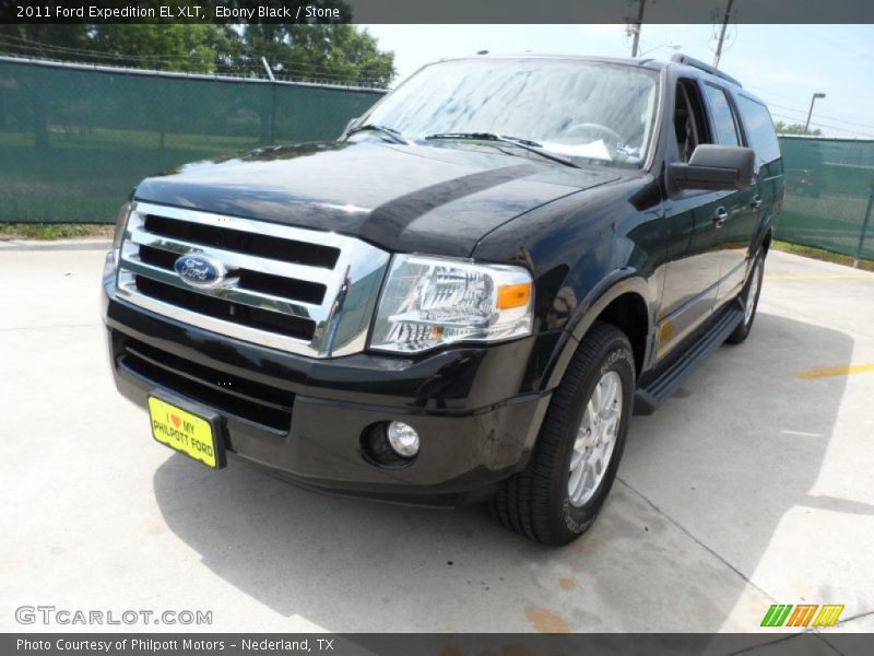 Ebony Black / Stone 2011 Ford Expedition EL XLT