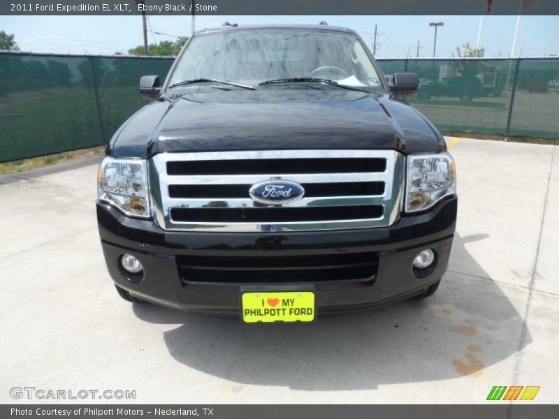 Ebony Black / Stone 2011 Ford Expedition EL XLT