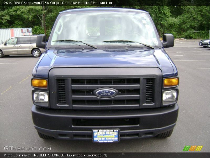 Dark Blue Metallic / Medium Flint 2010 Ford E Series Van E250 Cargo