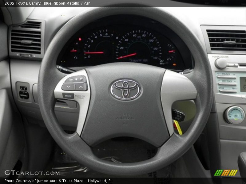 Blue Ribbon Metallic / Ash 2009 Toyota Camry