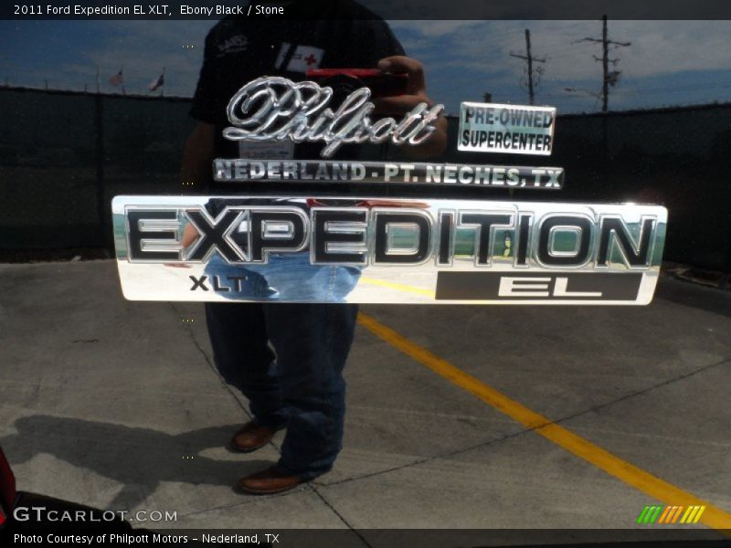 Ebony Black / Stone 2011 Ford Expedition EL XLT