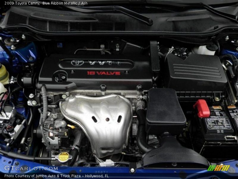 Blue Ribbon Metallic / Ash 2009 Toyota Camry
