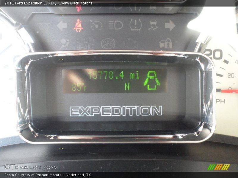 Ebony Black / Stone 2011 Ford Expedition EL XLT