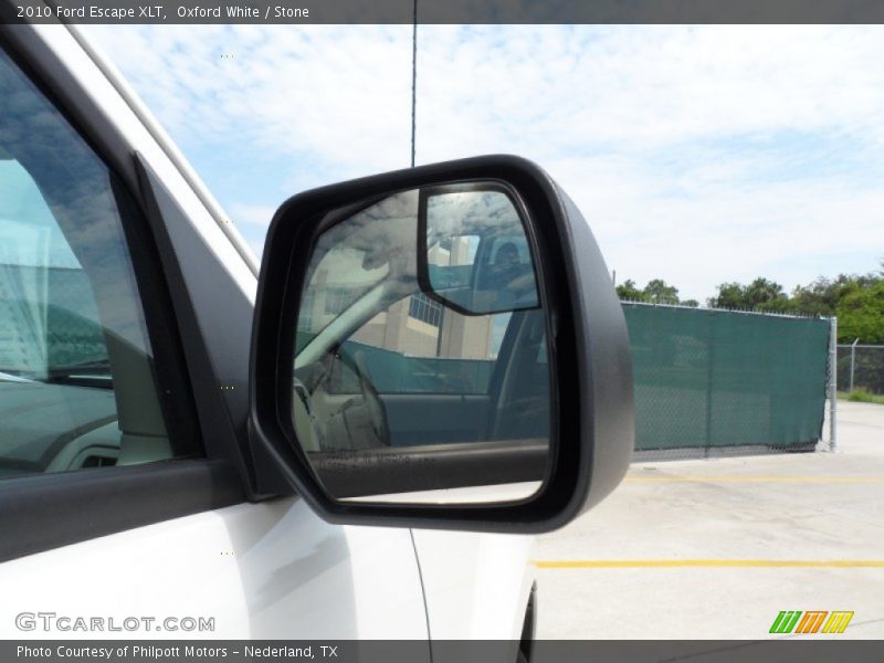 Oxford White / Stone 2010 Ford Escape XLT