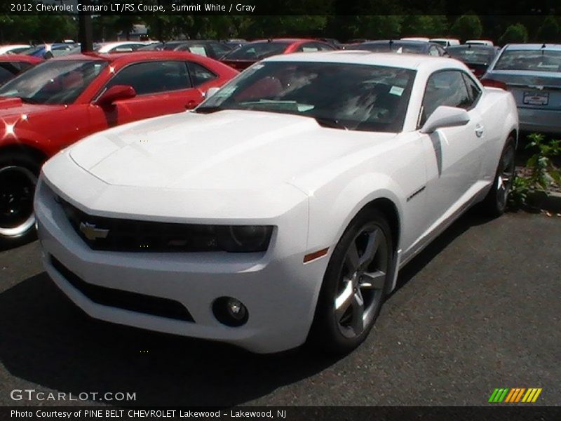 Summit White / Gray 2012 Chevrolet Camaro LT/RS Coupe