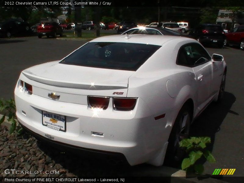 Summit White / Gray 2012 Chevrolet Camaro LT/RS Coupe