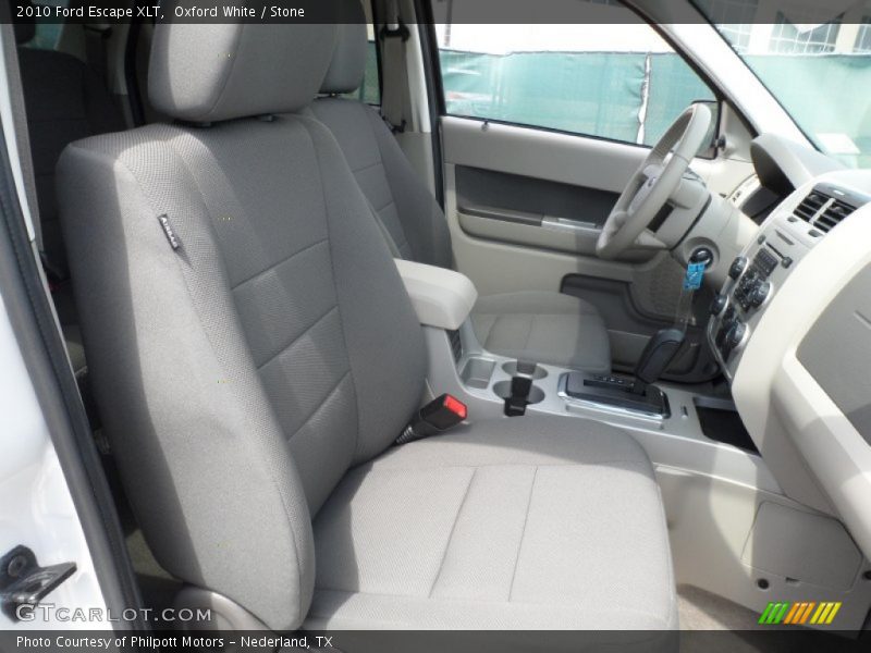 Oxford White / Stone 2010 Ford Escape XLT
