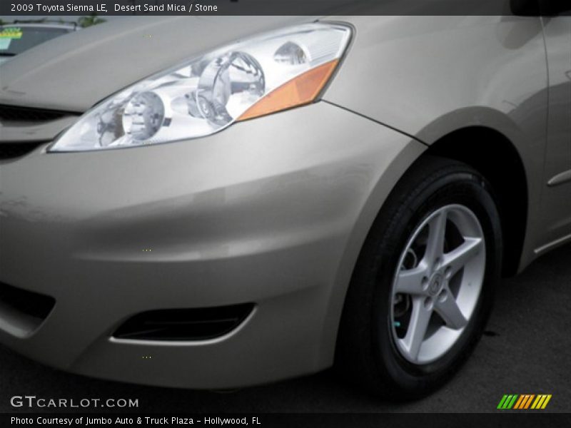 Desert Sand Mica / Stone 2009 Toyota Sienna LE