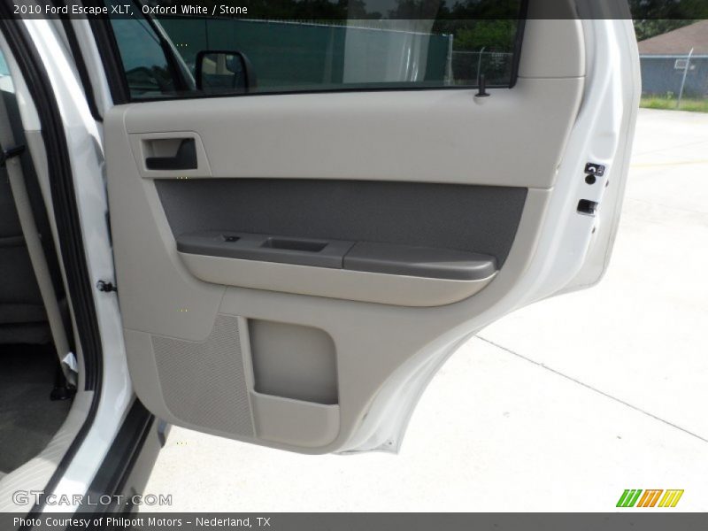 Oxford White / Stone 2010 Ford Escape XLT