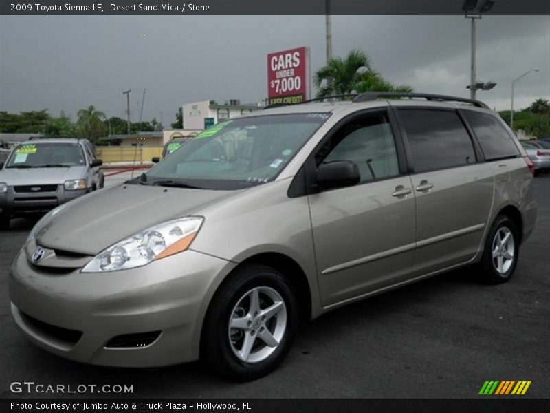 Desert Sand Mica / Stone 2009 Toyota Sienna LE