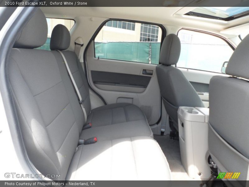 Oxford White / Stone 2010 Ford Escape XLT