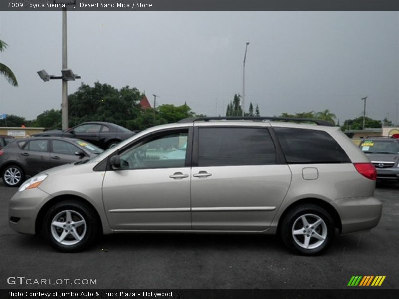 Desert Sand Mica / Stone 2009 Toyota Sienna LE