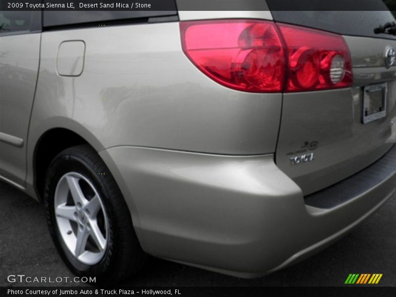 Desert Sand Mica / Stone 2009 Toyota Sienna LE