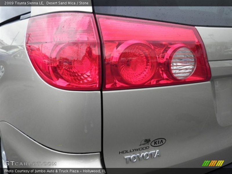Desert Sand Mica / Stone 2009 Toyota Sienna LE