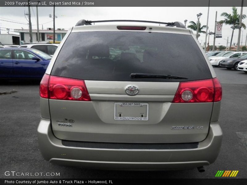 Desert Sand Mica / Stone 2009 Toyota Sienna LE