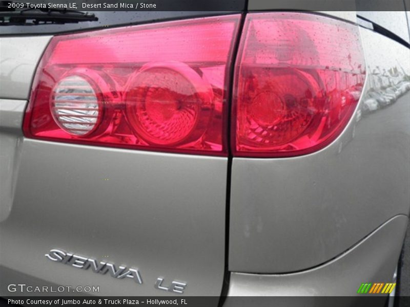 Desert Sand Mica / Stone 2009 Toyota Sienna LE