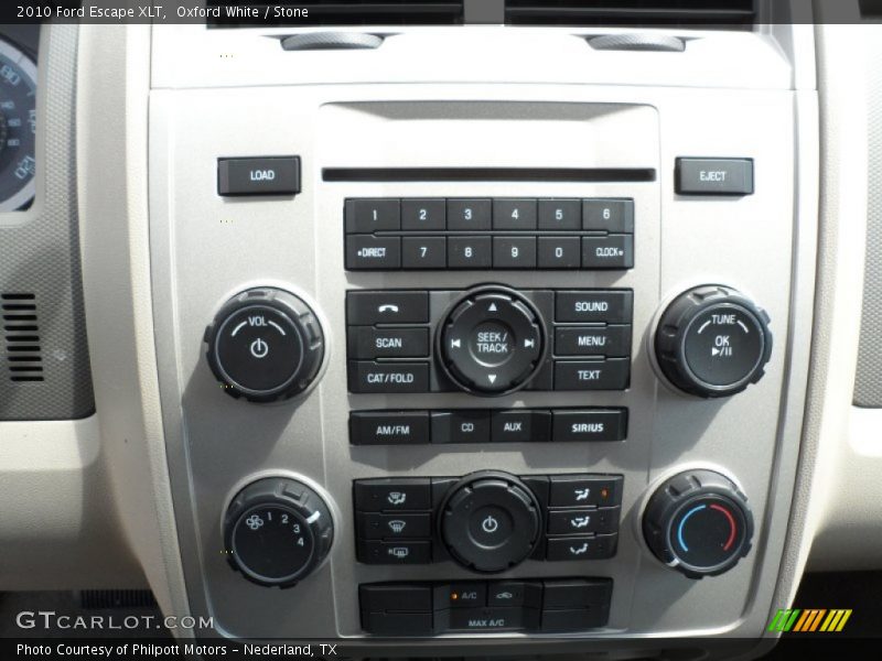 Oxford White / Stone 2010 Ford Escape XLT