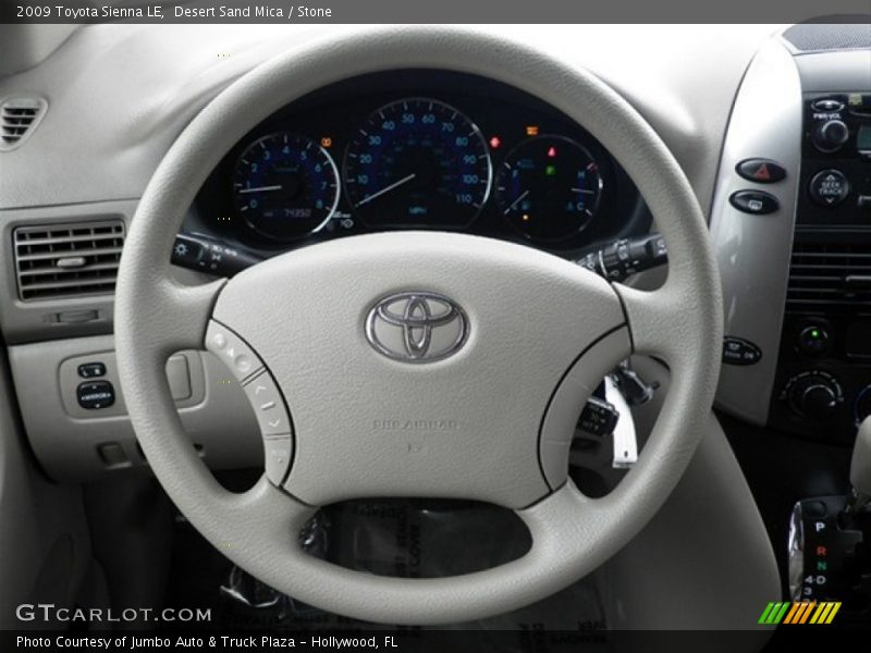 Desert Sand Mica / Stone 2009 Toyota Sienna LE
