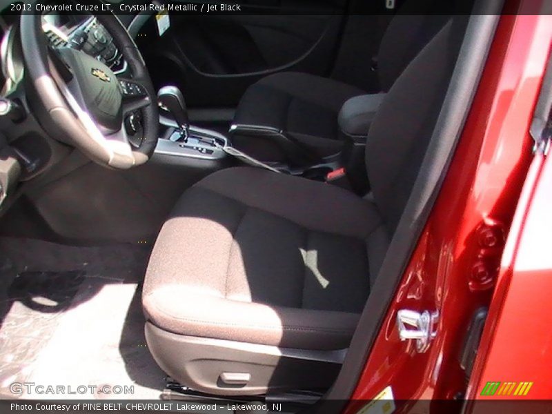Crystal Red Metallic / Jet Black 2012 Chevrolet Cruze LT