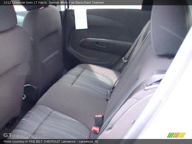 Summit White / Jet Black/Dark Titanium 2012 Chevrolet Sonic LT Hatch