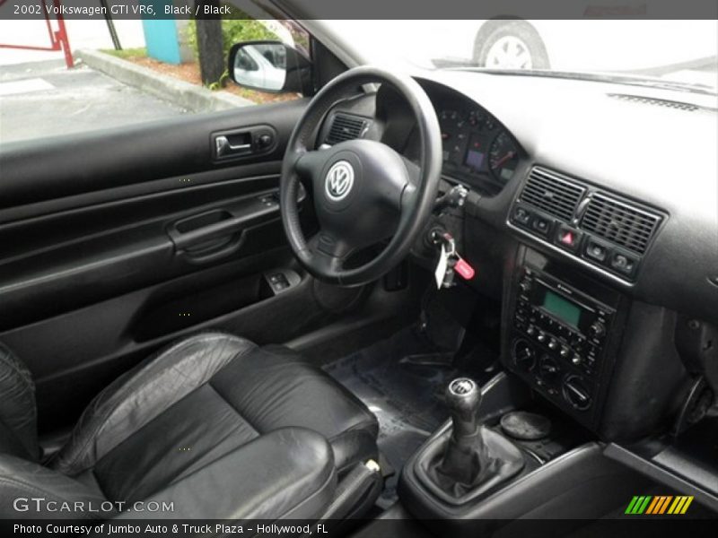  2002 GTI VR6 Black Interior