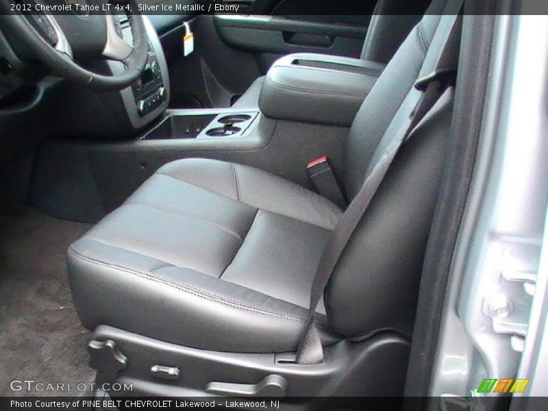 Silver Ice Metallic / Ebony 2012 Chevrolet Tahoe LT 4x4