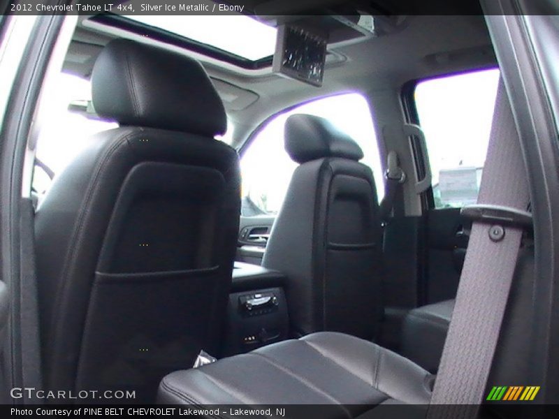 Silver Ice Metallic / Ebony 2012 Chevrolet Tahoe LT 4x4
