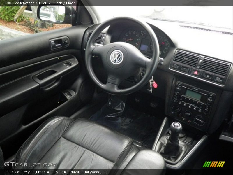  2002 GTI VR6 Black Interior