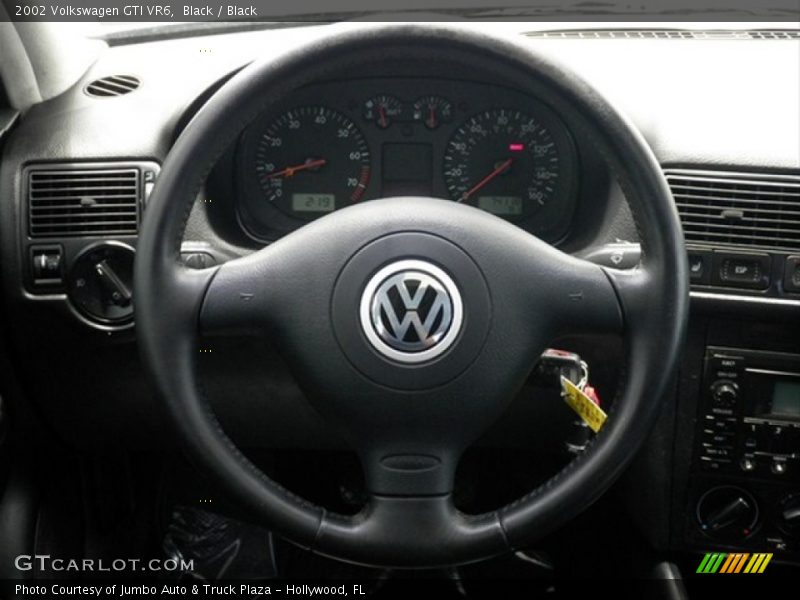 Black / Black 2002 Volkswagen GTI VR6