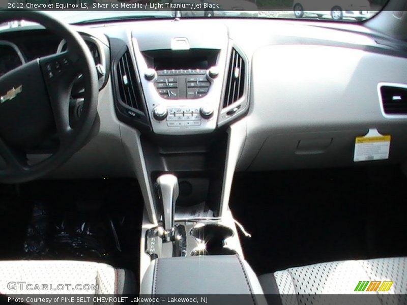 Silver Ice Metallic / Light Titanium/Jet Black 2012 Chevrolet Equinox LS