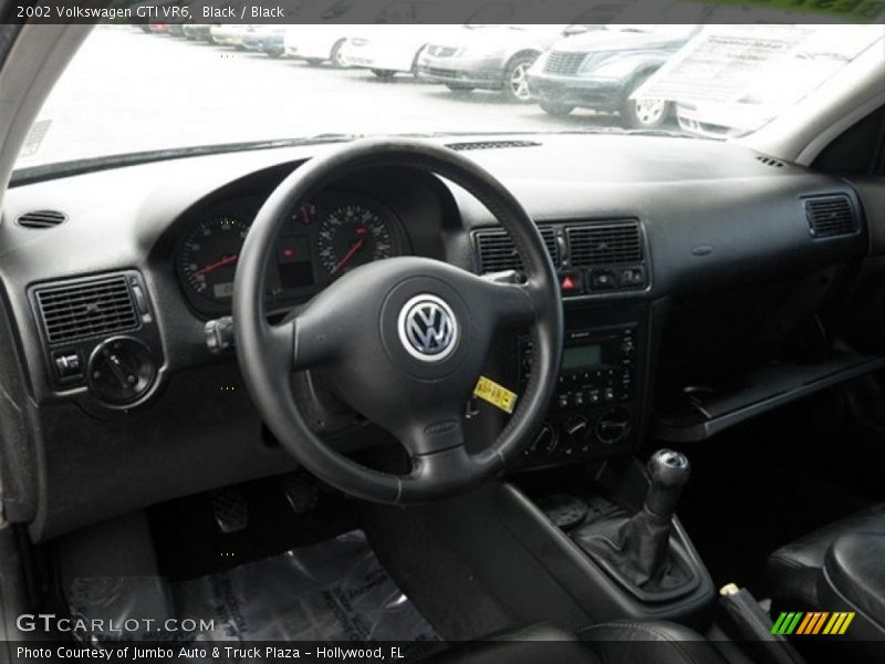 Black / Black 2002 Volkswagen GTI VR6