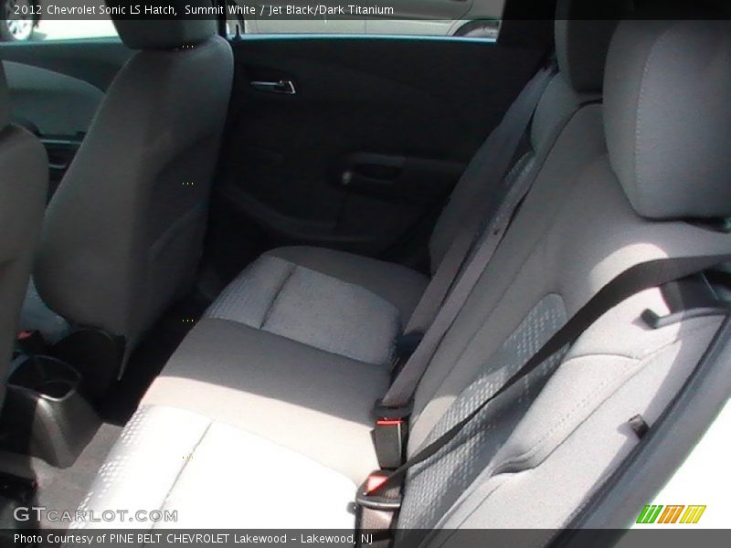 Summit White / Jet Black/Dark Titanium 2012 Chevrolet Sonic LS Hatch