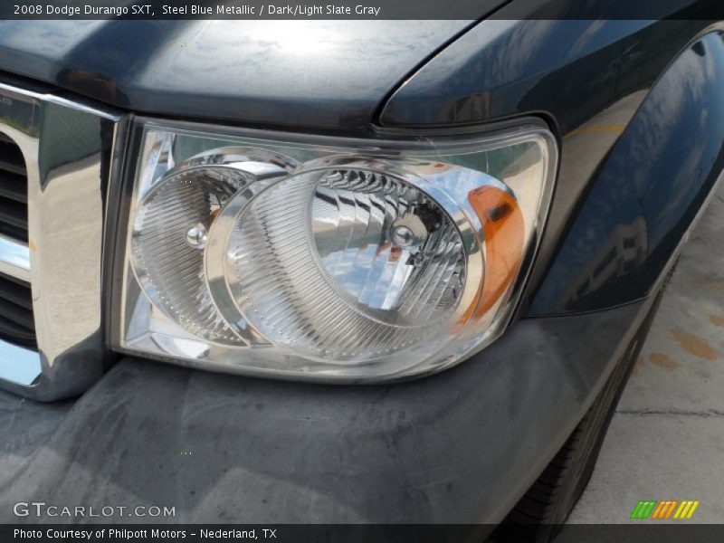 Steel Blue Metallic / Dark/Light Slate Gray 2008 Dodge Durango SXT