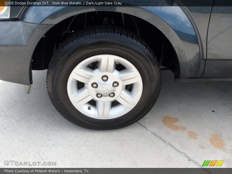 Steel Blue Metallic / Dark/Light Slate Gray 2008 Dodge Durango SXT