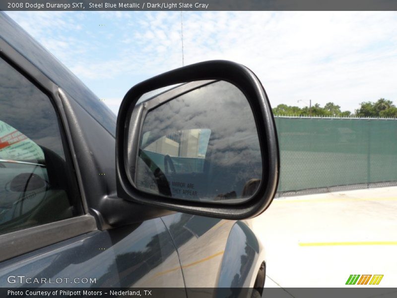 Steel Blue Metallic / Dark/Light Slate Gray 2008 Dodge Durango SXT