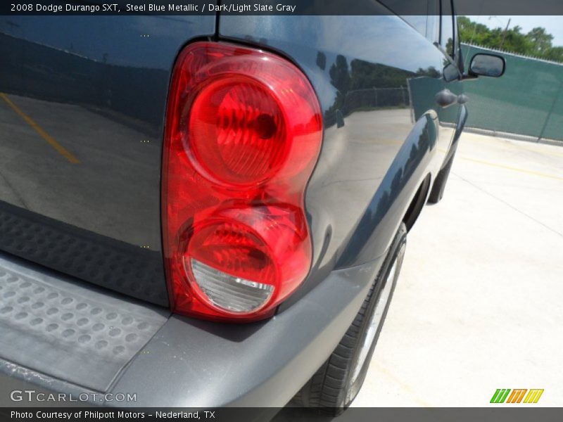 Steel Blue Metallic / Dark/Light Slate Gray 2008 Dodge Durango SXT