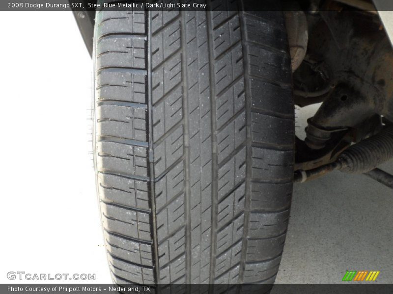 Steel Blue Metallic / Dark/Light Slate Gray 2008 Dodge Durango SXT