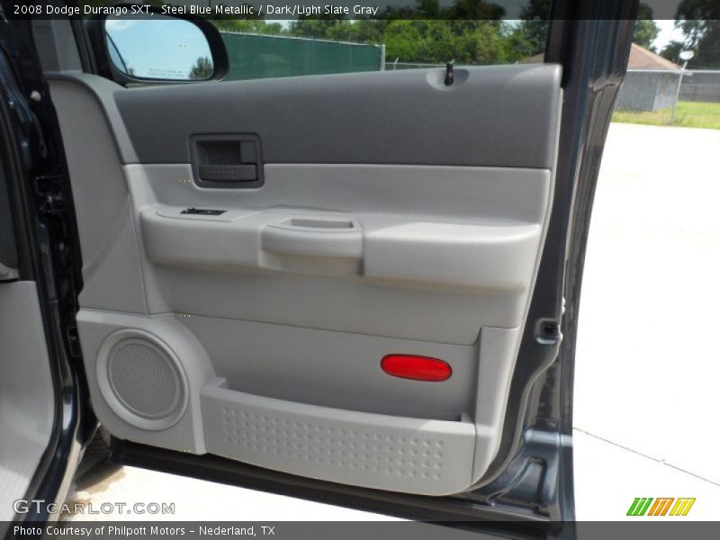 Steel Blue Metallic / Dark/Light Slate Gray 2008 Dodge Durango SXT