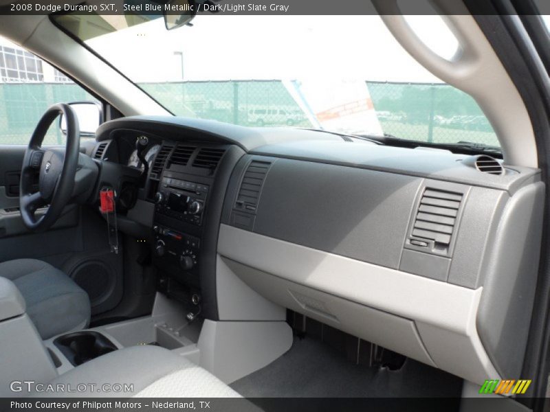 Steel Blue Metallic / Dark/Light Slate Gray 2008 Dodge Durango SXT