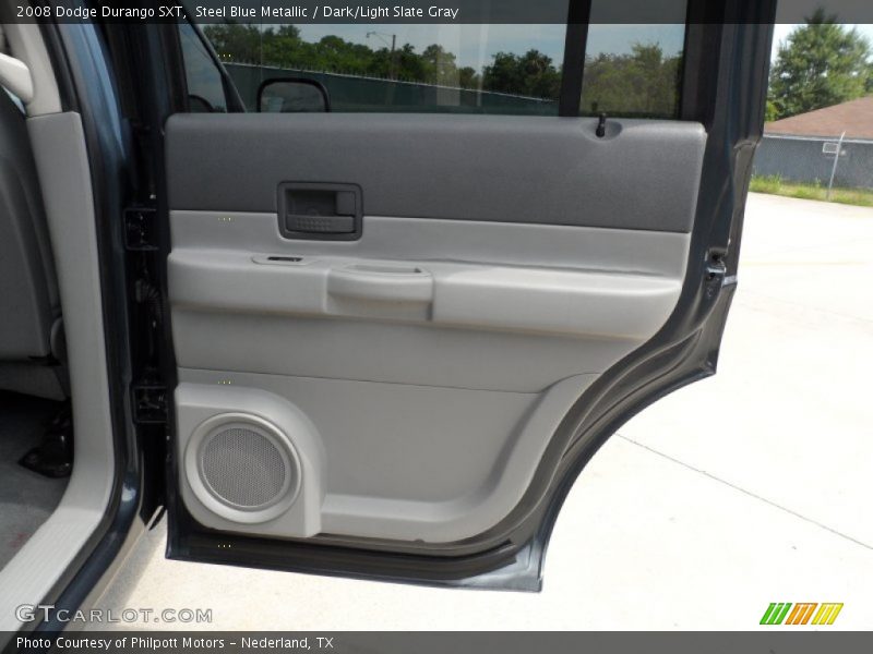 Steel Blue Metallic / Dark/Light Slate Gray 2008 Dodge Durango SXT
