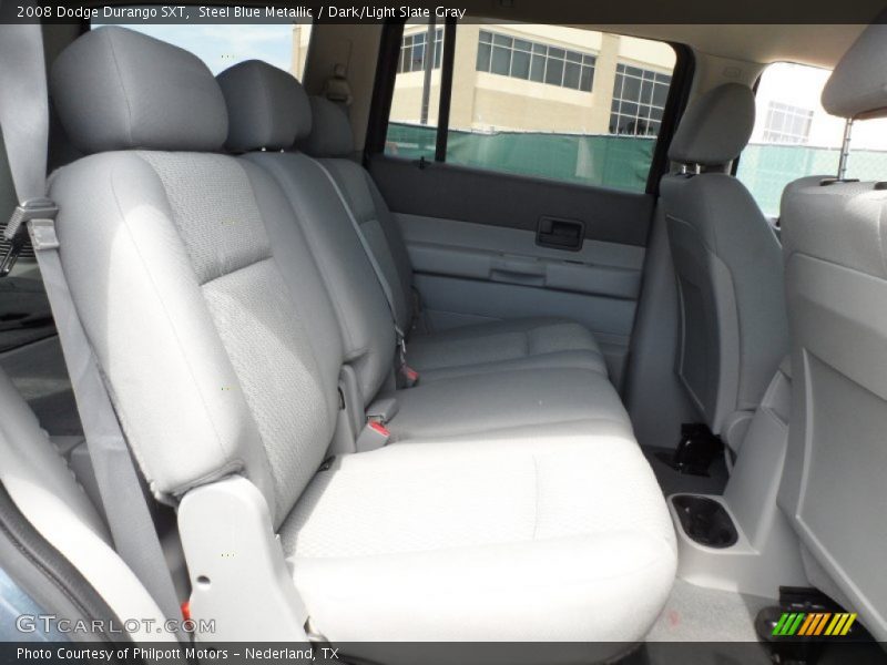Steel Blue Metallic / Dark/Light Slate Gray 2008 Dodge Durango SXT
