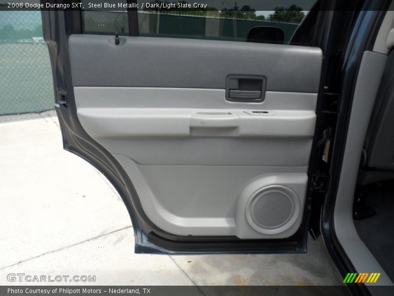 Steel Blue Metallic / Dark/Light Slate Gray 2008 Dodge Durango SXT