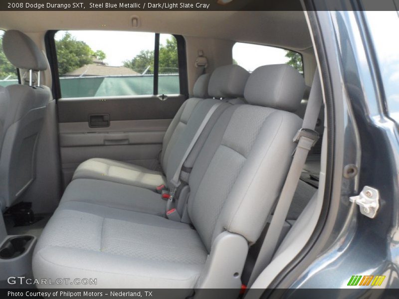 Steel Blue Metallic / Dark/Light Slate Gray 2008 Dodge Durango SXT